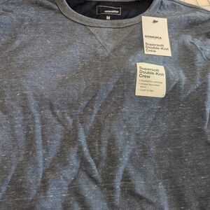 Sonoma Supersoft Double-Knit Crew